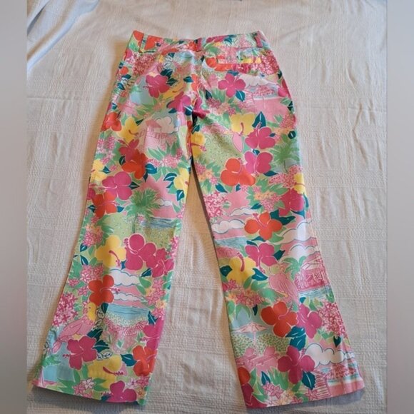 Lilly Pulitzer women's White Label size 0 capri pants - Picture 3 of 5